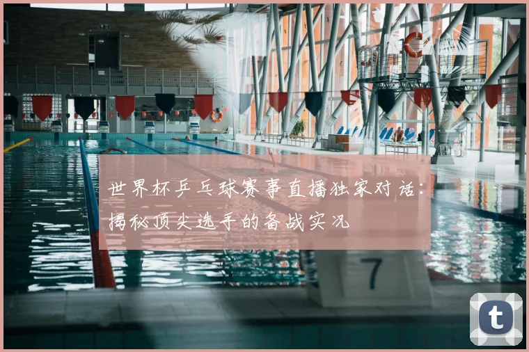 世界杯乒乓球赛事直播独家对话:揭秘顶尖选手的备战实况